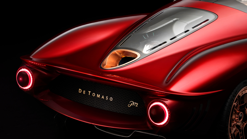 Illustration for article titled The De Tomaso P72's Copper Details Are Simply the Best